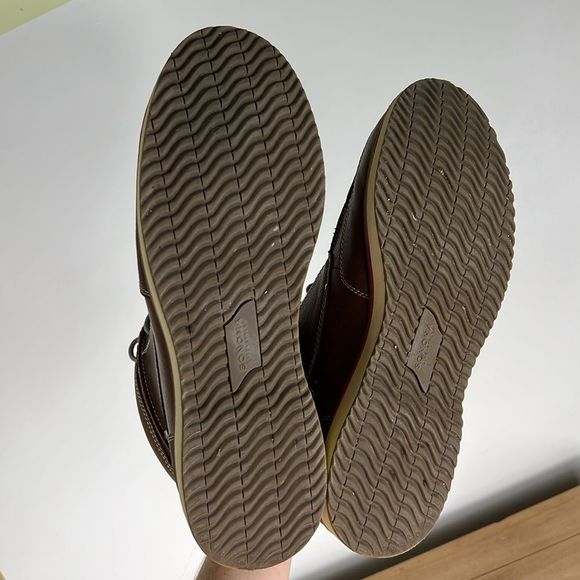 Sonoma brown leather minimalist chukka street comfort boots us mens size 12 - Picture 8 of 8